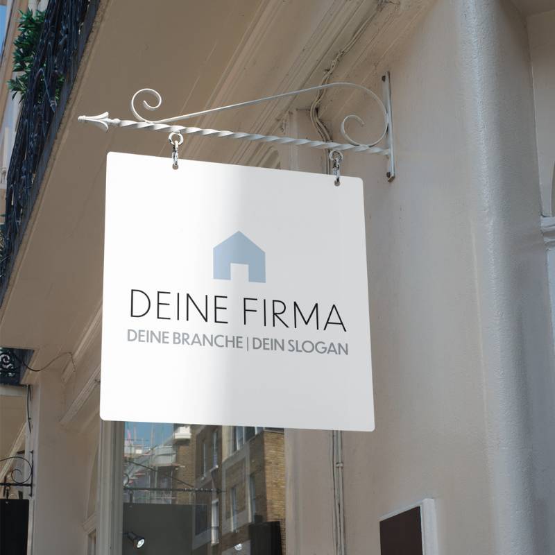 Logo Hauswerk Firmenschild